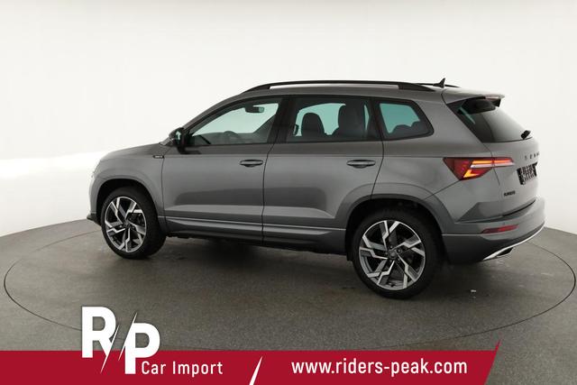 Skoda Karoq Sportline 4x4 2.0 TSI DSG Sportline, Pano, AHK, Navi, Teilleder, Side, 5 J.-Garantie 