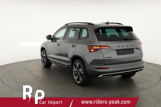 Skoda Karoq Sportline 4x4 2.0 TSI DSG Sportline, Pano, AHK, Navi, Teilleder, Side, 5 J.-Garantie 