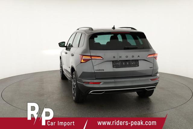 Skoda Karoq Sportline 4x4 2.0 TSI DSG Sportline, Pano, AHK, Navi, Teilleder, Side, 5 J.-Garantie 