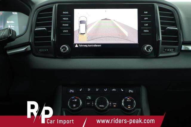 Skoda Karoq 1.5 TSI DSG 130 Jahre, AHK, el. Klappe, Kamera, Ladeboden, Winter 