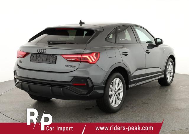 Audi Q3 Sportback 45 TFSI quattro S line qu S-LINE, AHK, Optik schwarz, Navi, Kamera, el. Klappe 