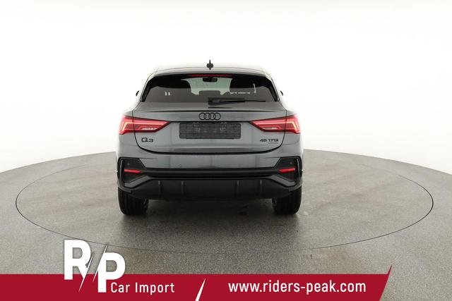 Audi Q3 Sportback 45 TFSI quattro S line qu S-LINE, AHK, Optik schwarz, Navi, Kamera, el. Klappe 