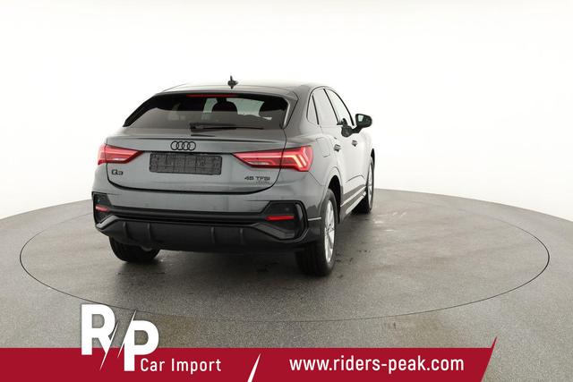 Audi Q3 Sportback 45 TFSI quattro S line qu S-LINE, AHK, Optik schwarz, Navi, Kamera, el. Klappe 