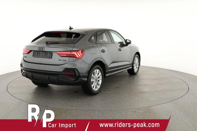 Audi Q3 Sportback 45 TFSI quattro S line qu S-LINE, AHK, Optik schwarz, Navi, Kamera, el. Klappe 