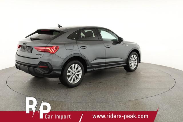 Audi Q3 Sportback 45 TFSI quattro S line qu S-LINE, AHK, Optik schwarz, Navi, Kamera, el. Klappe 