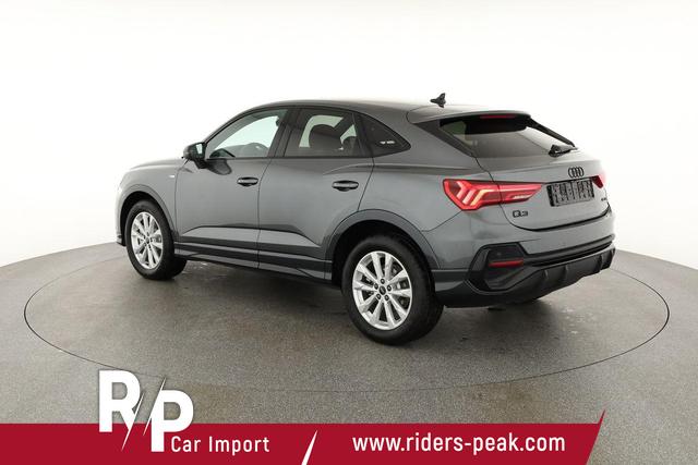 Audi Q3 Sportback 45 TFSI quattro S line qu S-LINE, AHK, Optik schwarz, Navi, Kamera, el. Klappe 