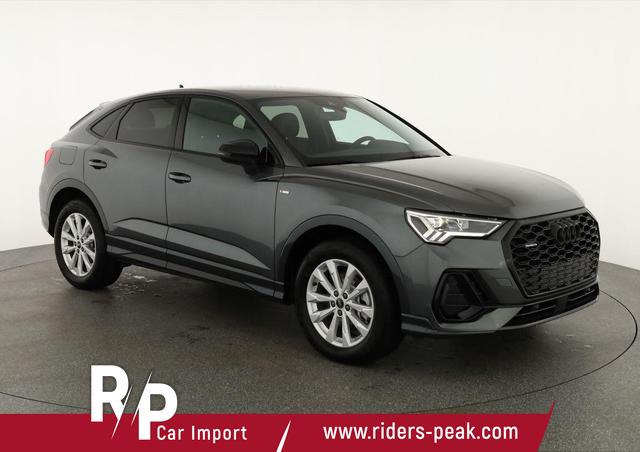 Audi Q3 Sportback - 40 TDI quattro S line qu S-LINE, AHK, Optik schwarz, Navi, Kamera, el. Klappe, 4-J. Garantie