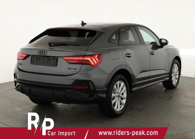 Audi Q3 Sportback 40 TDI quattro S line qu S-LINE, AHK, Optik schwarz, Navi, Kamera, el. Klappe, 4-J. Garantie 
