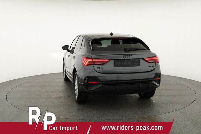 Audi Q3 Sportback 40 TDI quattro S line qu S-LINE, AHK, Optik schwarz, Navi, Kamera, el. Klappe, 4-J. Garantie 