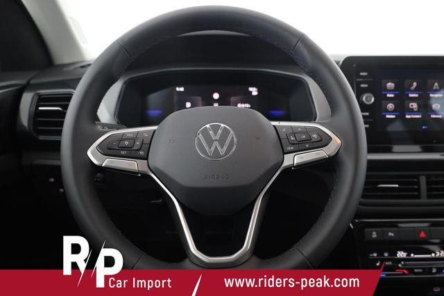 Volkswagen T-Cross 1.0 TSI 85 kW Life Life, AHK, ACC, Side, Kamera, 17-Zoll, Winterpaket, Climatronic 