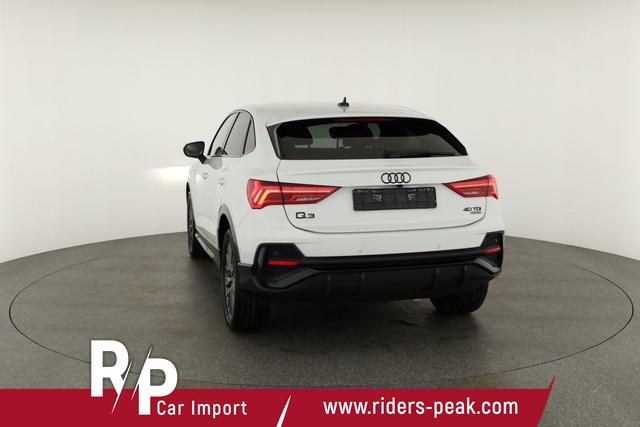 Audi Q3 Sportback 40 TDI quattro S line qu S-LINE, AHK, 19-Zoll, Optik schwarz, Navi, Kamera, el. Klappe 
