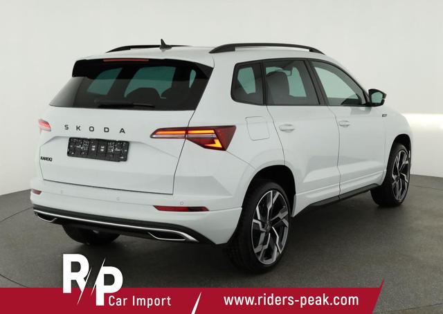 Skoda Karoq Sportline 2.0 TDI DSG Sportline, Pano, AHK, Matrix, Teilleder, 5 J.-Garantie 