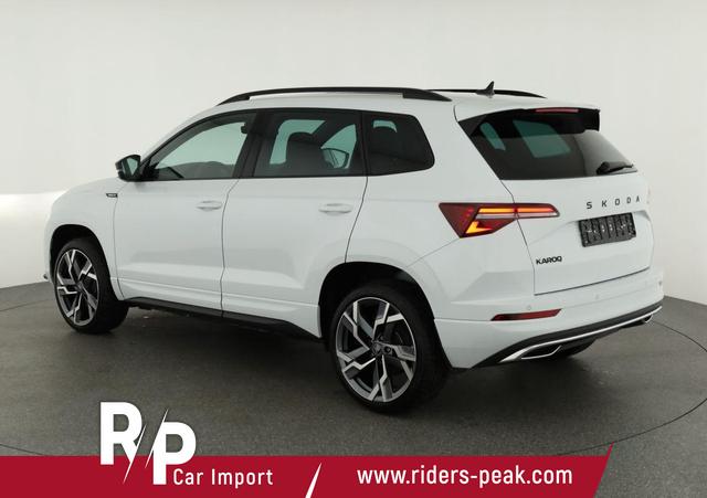 Skoda Karoq Sportline 2.0 TDI DSG Sportline, Pano, AHK, Matrix, Teilleder, 5 J.-Garantie 
