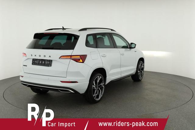 Skoda Karoq Sportline 2.0 TDI DSG Sportline, Pano, AHK, Matrix, Teilleder, 5 J.-Garantie 