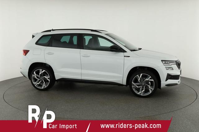 Skoda Karoq Sportline 2.0 TDI DSG Sportline, Pano, AHK, Matrix, Teilleder, 5 J.-Garantie 