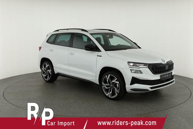 Skoda Karoq Sportline 2.0 TDI DSG Sportline, Pano, AHK, Matrix, Teilleder, 5 J.-Garantie 