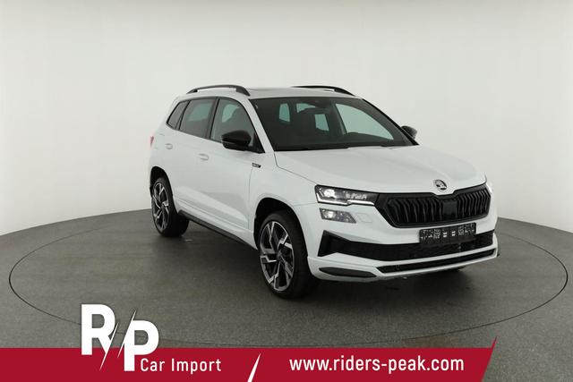 Skoda Karoq Sportline 2.0 TDI DSG Sportline, Pano, AHK, Matrix, Teilleder, 5 J.-Garantie 