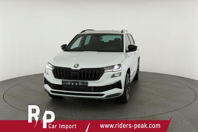 Skoda Karoq Sportline 2.0 TDI DSG Sportline, Pano, AHK, Matrix, Teilleder, 5 J.-Garantie 