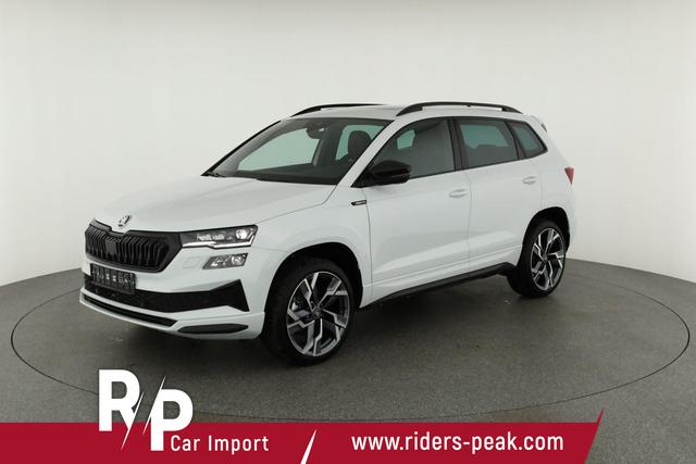 Skoda Karoq Sportline 2.0 TDI DSG Sportline, Pano, AHK, Matrix, Teilleder, 5 J.-Garantie 