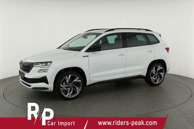Skoda Karoq Sportline 2.0 TDI DSG Sportline, Pano, AHK, Matrix, Teilleder, 5 J.-Garantie 