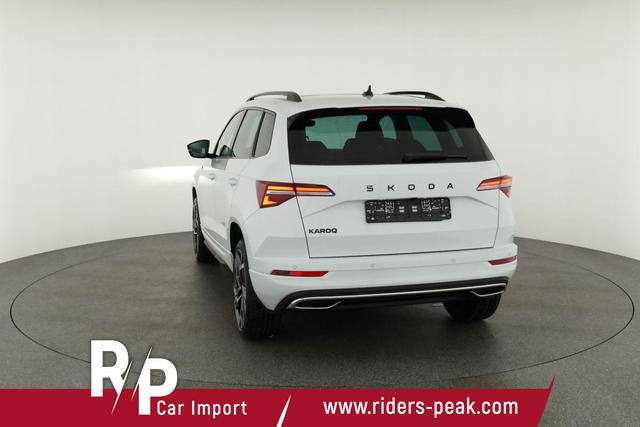 Skoda Karoq Sportline 2.0 TDI DSG Sportline, Pano, AHK, Matrix, Teilleder, 5 J.-Garantie 
