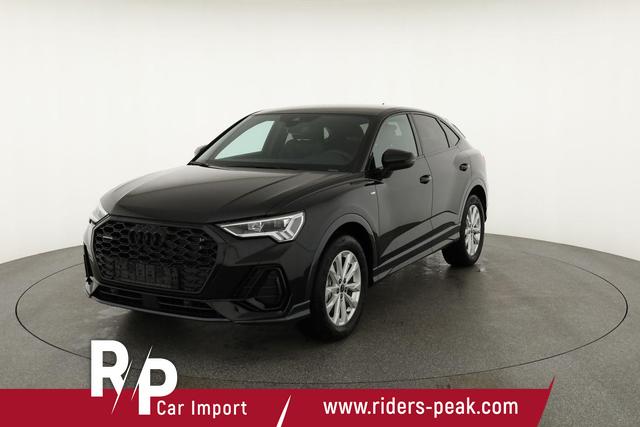 Audi Q3 Sportback 40 TDI quattro S line qu S-LINE, AHK, Optik schwarz, Navi, Kamera, el. Klappe, 4-J. Garantie 