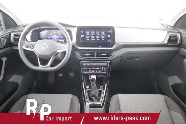 Volkswagen T-Cross 1.0 TSI 85 kW Life Life, AHK, Side, Kamera, 17-Zoll, Winterpaket, Climatronic 