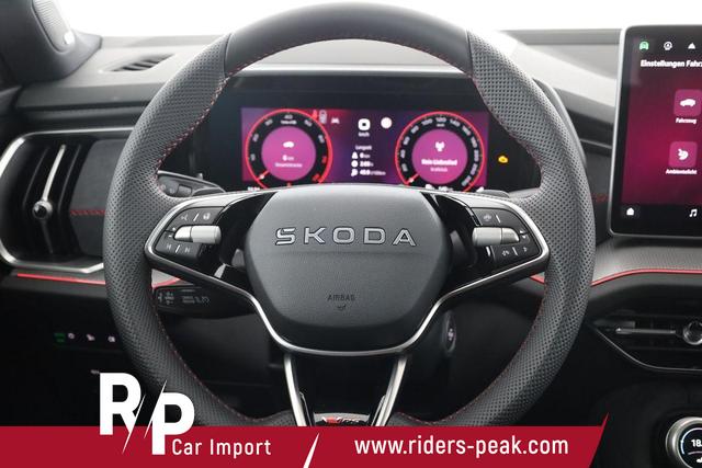 Skoda Kodiaq 2.0 TSI 195 kW 4x4 RS DSG 4x4, 7-Sitzer, Pano, AHK, Canton, HuD, 5-J Garantie 