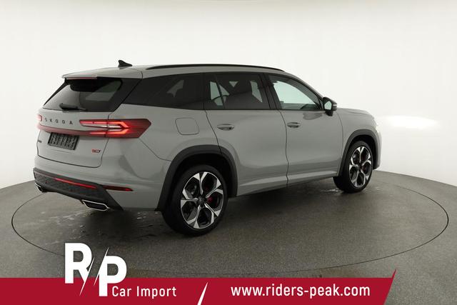 Skoda Kodiaq 2.0 TSI 195 kW 4x4 RS DSG 4x4, 7-Sitzer, Pano, AHK, Canton, HuD, 5-J Garantie 