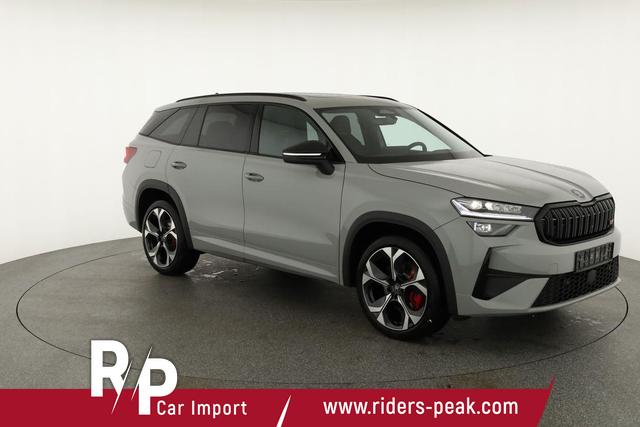 Skoda Kodiaq 2.0 TSI 195 kW 4x4 RS DSG 4x4, 7-Sitzer, Pano, AHK, Canton, HuD, 5-J Garantie 