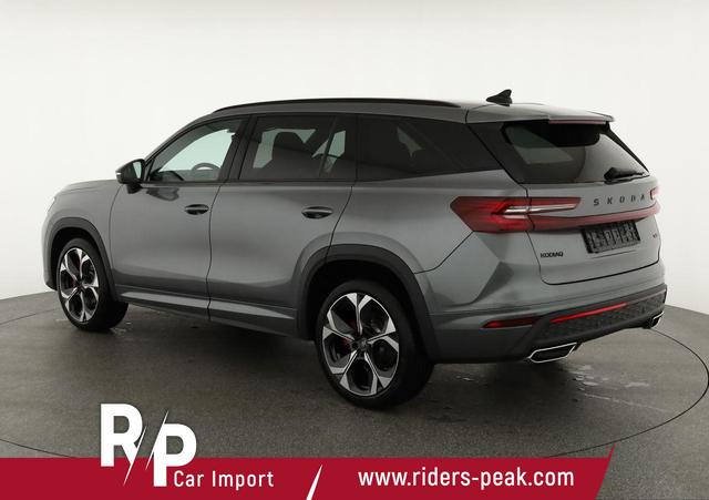 Skoda Kodiaq 2.0 TSI 195 kW 4x4 RS DSG 4x4, 7-Sitzer, Pano, AHK, Canton, HuD, 5-J Garantie 