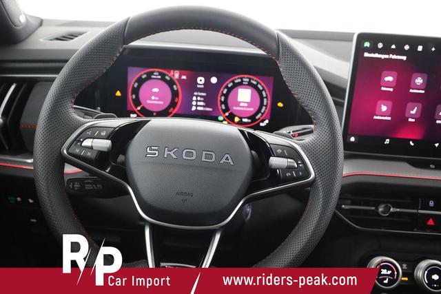 Skoda Kodiaq 2.0 TSI 195 kW 4x4 RS DSG 4x4, 7-Sitzer, Pano, AHK, Canton, HuD, 5-J Garantie 