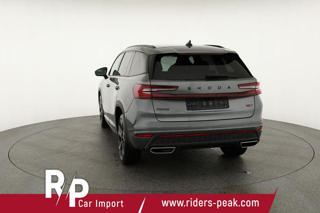 Skoda Kodiaq 2.0 TSI 195 kW 4x4 RS DSG 4x4, 7-Sitzer, Pano, AHK, Canton, HuD, 5-J Garantie 