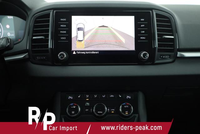 Skoda Karoq 1.5 TSI DSG 130 Jahre, AHK, el. Klappe, Kamera, Ladeboden, Winter 