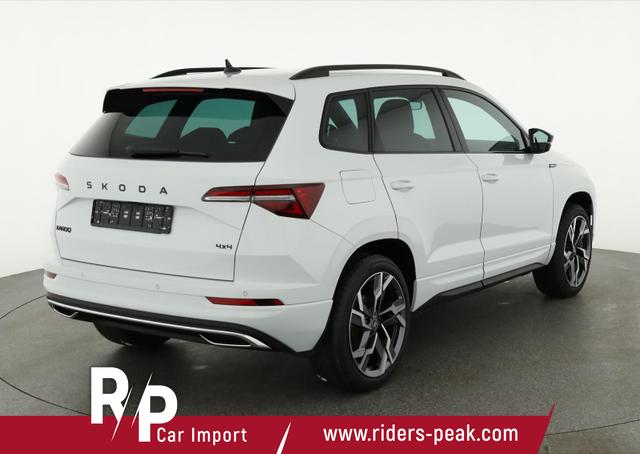 Skoda Karoq Sportline 4x4 2.0 TDI DSG Sportline, Matrix, Teilleder, Navi, Side, 5-J. Garantie 