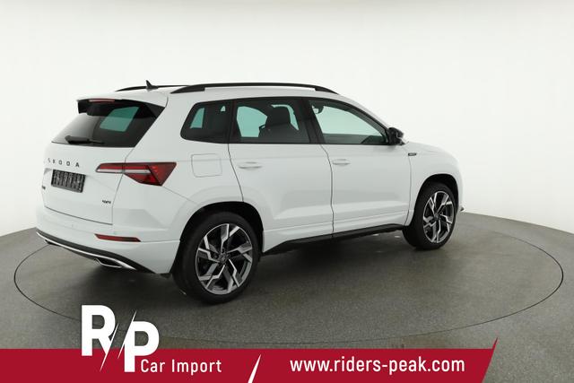 Skoda Karoq Sportline 4x4 2.0 TDI DSG Sportline, Matrix, Teilleder, Navi, Side, 5-J. Garantie 