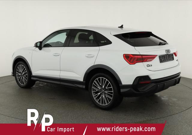 Audi Q3 Sportback 45 TFSI quattro S line qu S-LINE, Pano, AHK, 19-Zoll, Optik schwarz, Navi, Kamera, el. Klappe, 4-J. Garantie 