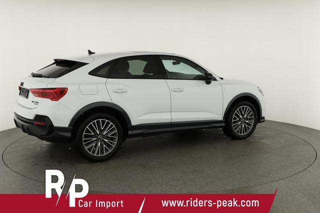Audi Q3 Sportback 45 TFSI quattro S line qu S-LINE, Pano, AHK, 19-Zoll, Optik schwarz, Navi, Kamera, el. Klappe, 4-J. Garantie 