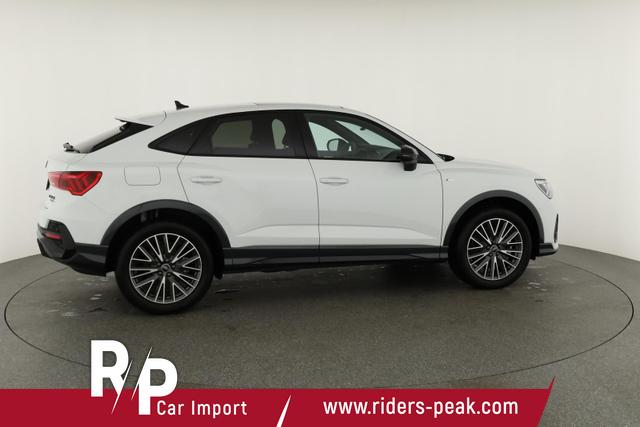 Audi Q3 Sportback 45 TFSI quattro S line qu S-LINE, Pano, AHK, 19-Zoll, Optik schwarz, Navi, Kamera, el. Klappe, 4-J. Garantie 