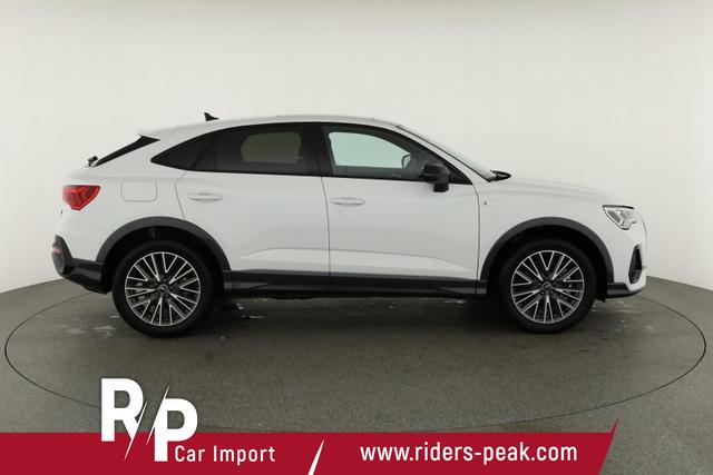 Audi Q3 Sportback 45 TFSI quattro S line qu S-LINE, Pano, AHK, 19-Zoll, Optik schwarz, Navi, Kamera, el. Klappe, 4-J. Garantie 