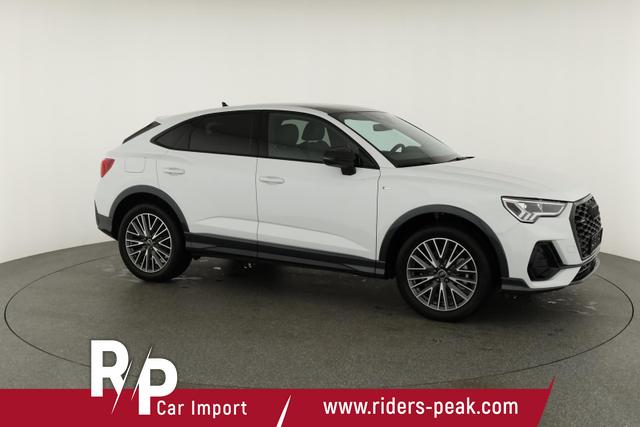 Audi Q3 Sportback 45 TFSI quattro S line qu S-LINE, Pano, AHK, 19-Zoll, Optik schwarz, Navi, Kamera, el. Klappe, 4-J. Garantie 