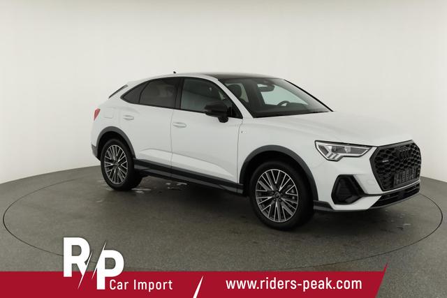 Audi Q3 Sportback 45 TFSI quattro S line qu S-LINE, Pano, AHK, 19-Zoll, Optik schwarz, Navi, Kamera, el. Klappe, 4-J. Garantie 