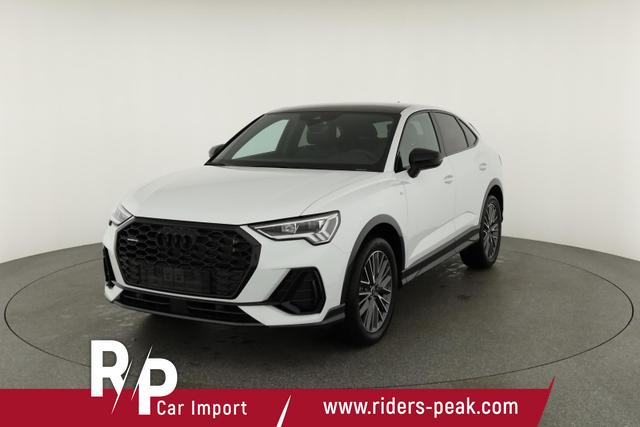 Audi Q3 Sportback 45 TFSI quattro S line qu S-LINE, Pano, AHK, 19-Zoll, Optik schwarz, Navi, Kamera, el. Klappe, 4-J. Garantie 
