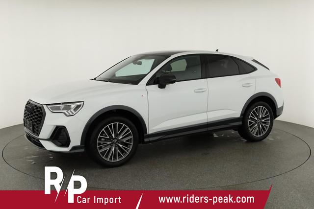 Audi Q3 Sportback 45 TFSI quattro S line qu S-LINE, Pano, AHK, 19-Zoll, Optik schwarz, Navi, Kamera, el. Klappe, 4-J. Garantie 