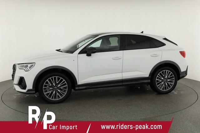 Audi Q3 Sportback 45 TFSI quattro S line qu S-LINE, Pano, AHK, 19-Zoll, Optik schwarz, Navi, Kamera, el. Klappe, 4-J. Garantie 