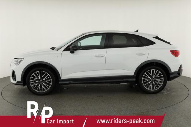 Audi Q3 Sportback 45 TFSI quattro S line qu S-LINE, Pano, AHK, 19-Zoll, Optik schwarz, Navi, Kamera, el. Klappe, 4-J. Garantie 