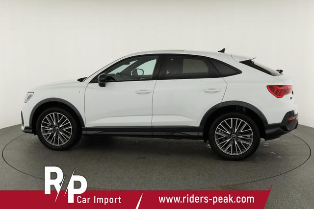 Audi Q3 Sportback 45 TFSI quattro S line qu S-LINE, Pano, AHK, 19-Zoll, Optik schwarz, Navi, Kamera, el. Klappe, 4-J. Garantie 