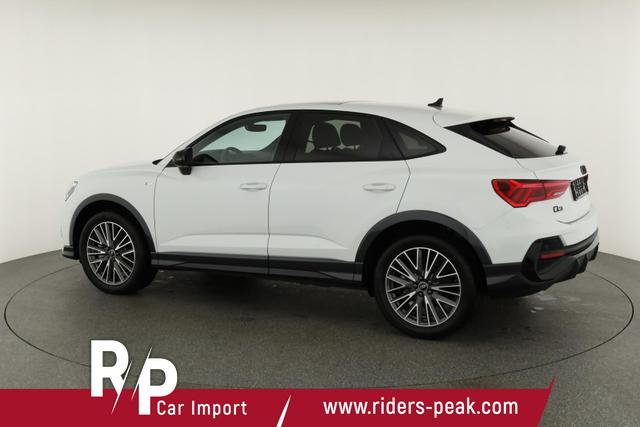 Audi Q3 Sportback 45 TFSI quattro S line qu S-LINE, Pano, AHK, 19-Zoll, Optik schwarz, Navi, Kamera, el. Klappe, 4-J. Garantie 