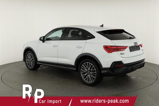 Audi Q3 Sportback 45 TFSI quattro S line qu S-LINE, Pano, AHK, 19-Zoll, Optik schwarz, Navi, Kamera, el. Klappe, 4-J. Garantie 
