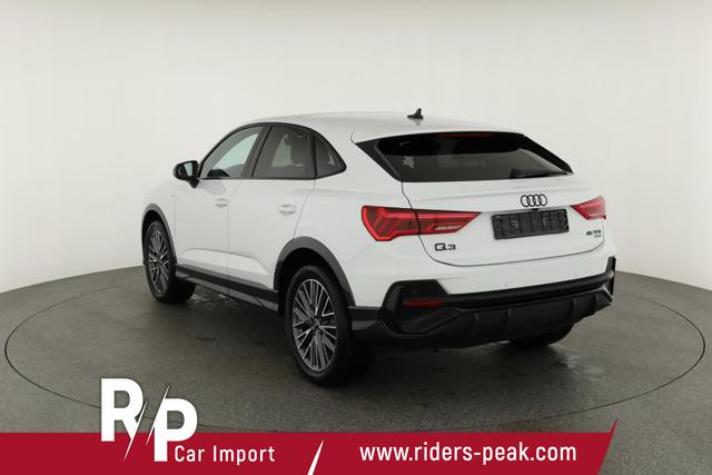 Audi Q3 Sportback 45 TFSI quattro S line qu S-LINE, Pano, AHK, 19-Zoll, Optik schwarz, Navi, Kamera, el. Klappe, 4-J. Garantie 